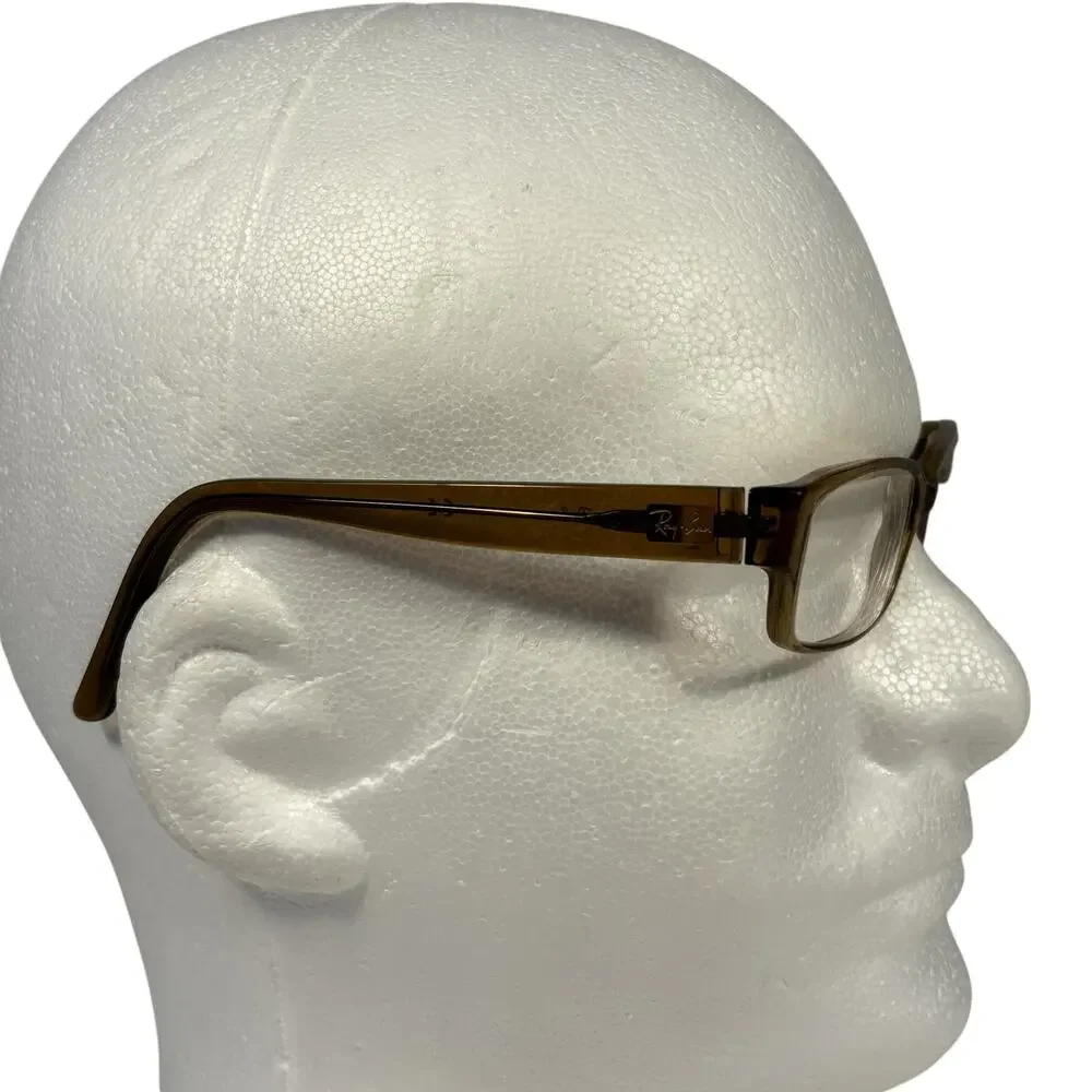 Ray Ban RB 5144 53-15 140 Brown Rectangular Eyeglasses *FRAMES ONLY* Womens